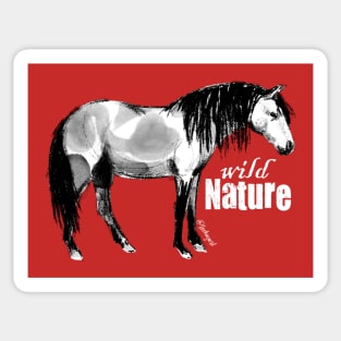 Wild horse Sticker